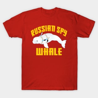 Russian Spy Whale T-Shirt